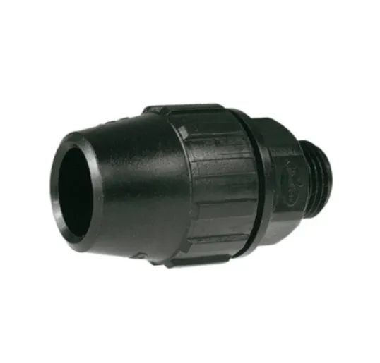 Enlace mixto rosca macho PP - 25mm